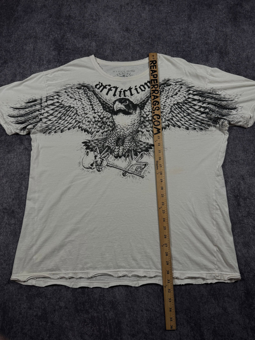(rare) 2000s affliction shirt (XXXL)