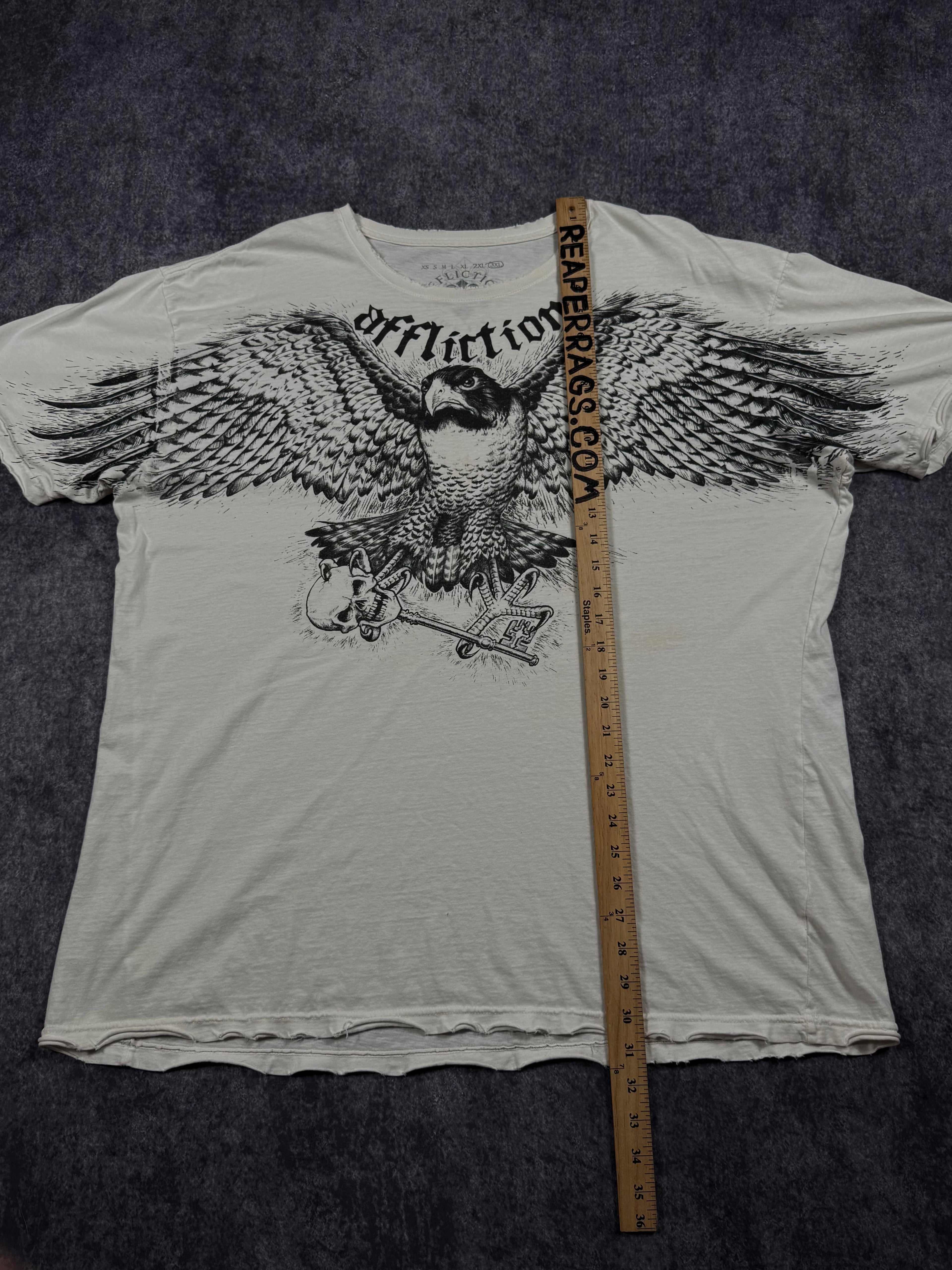 (rare) 2000s affliction shirt (XXXL)