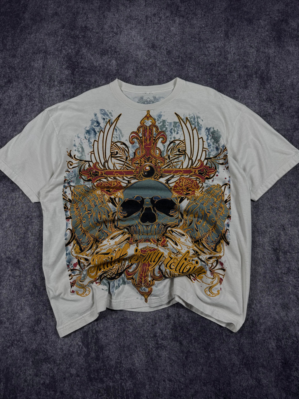 (rare) 2000s vintage couture shirt (XXL)