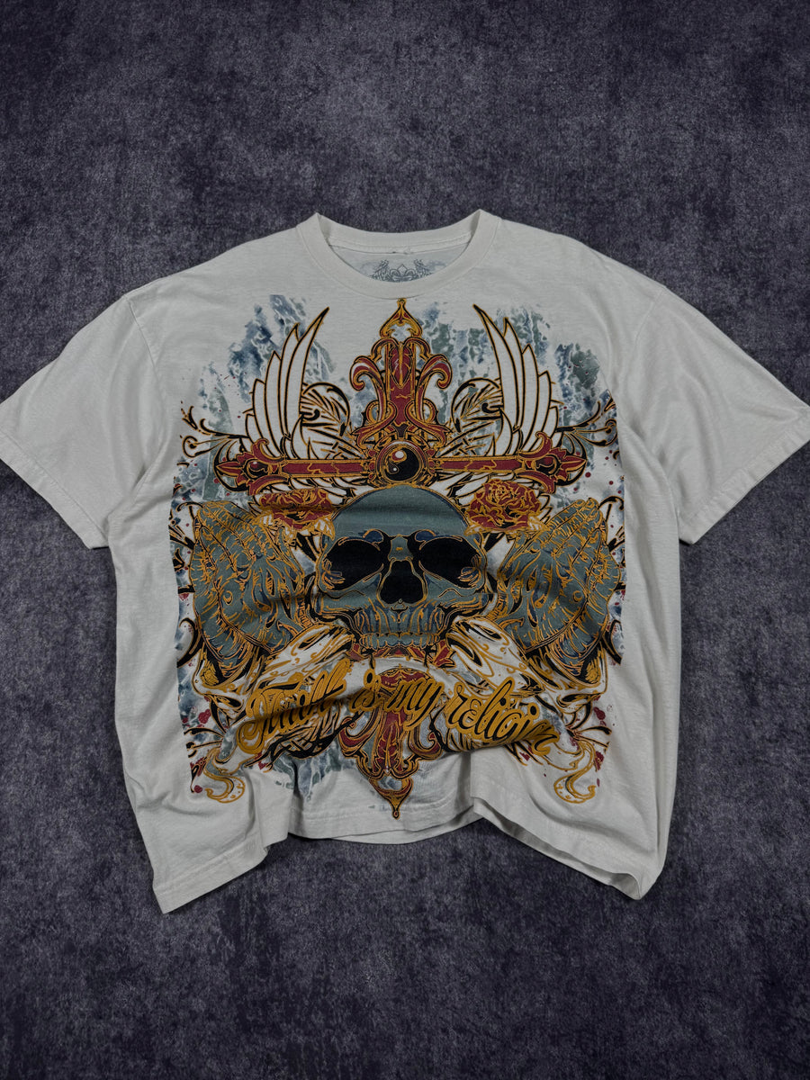 (rare) 2000s vintage couture shirt (XXL)