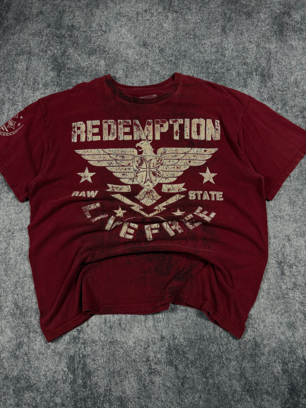 2000s raw state shirt (xxl)
