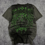 (rare) 2000s archaic x affliction shirt (S)
