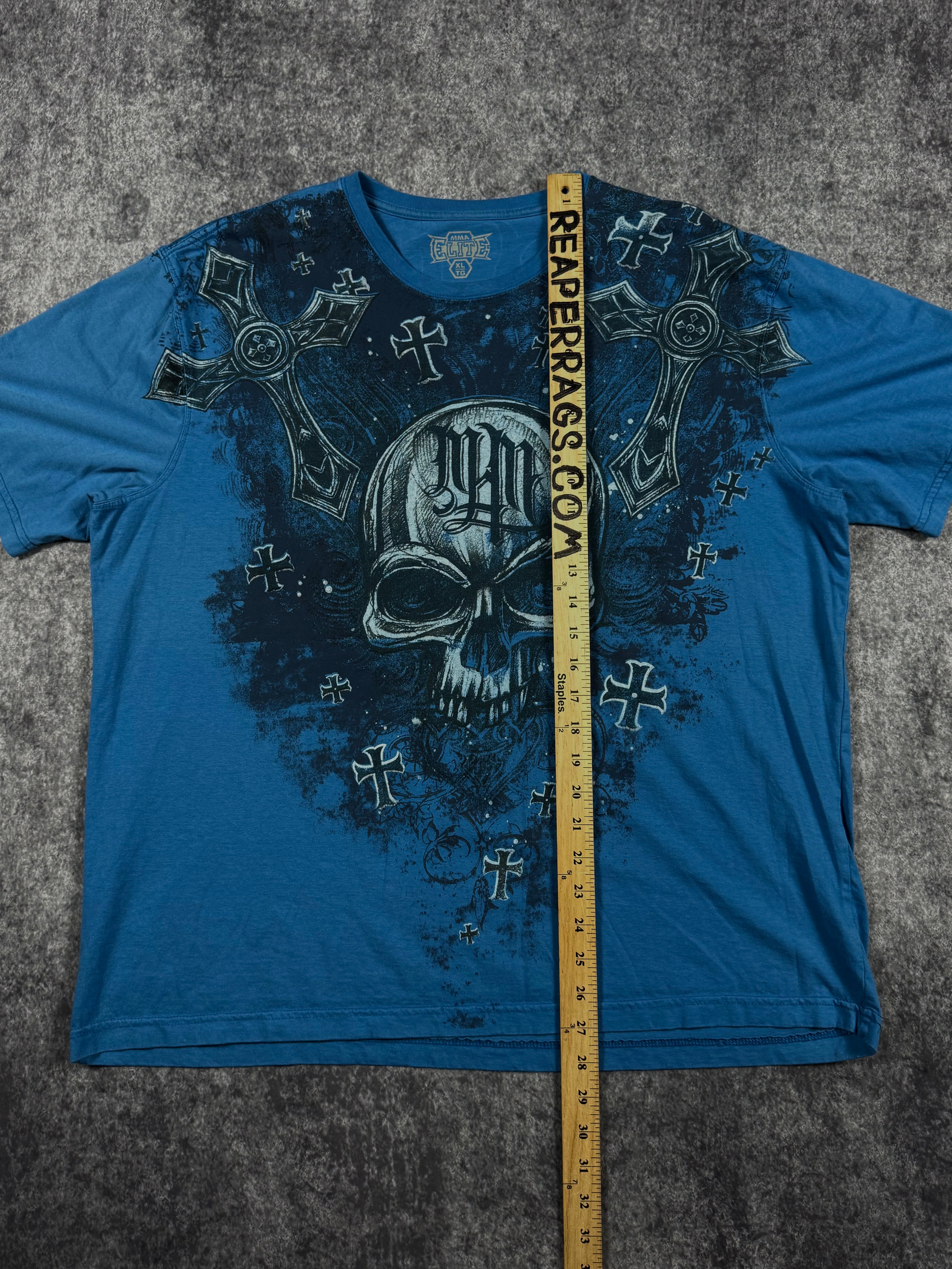 (rare) 2000s mma elite shirt (XL)