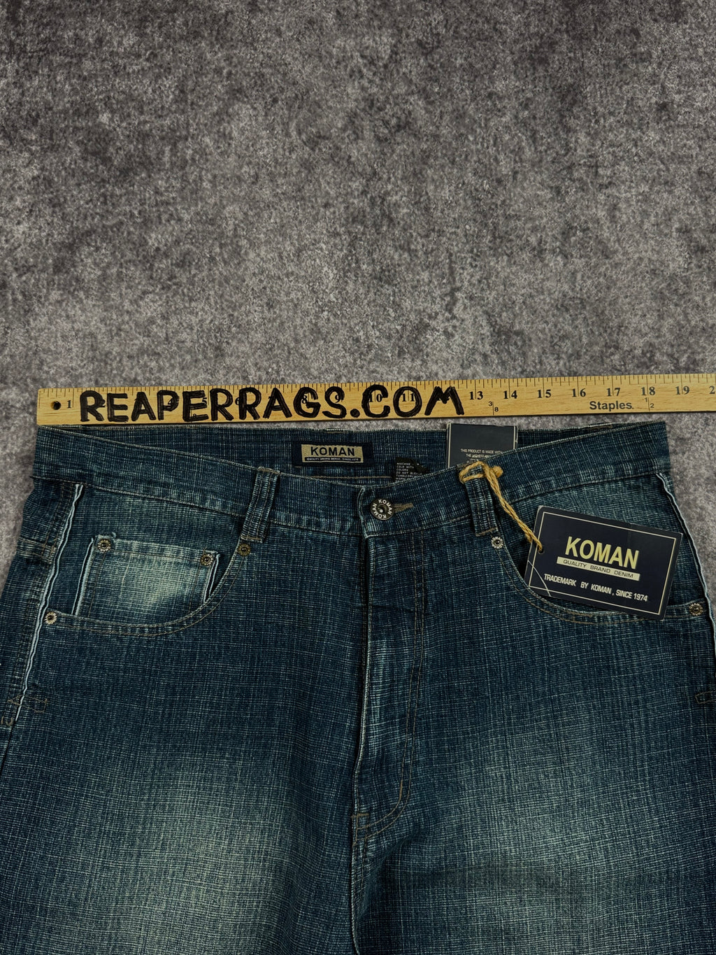 (rare) deadstock 2000s koman jeans (36x30)