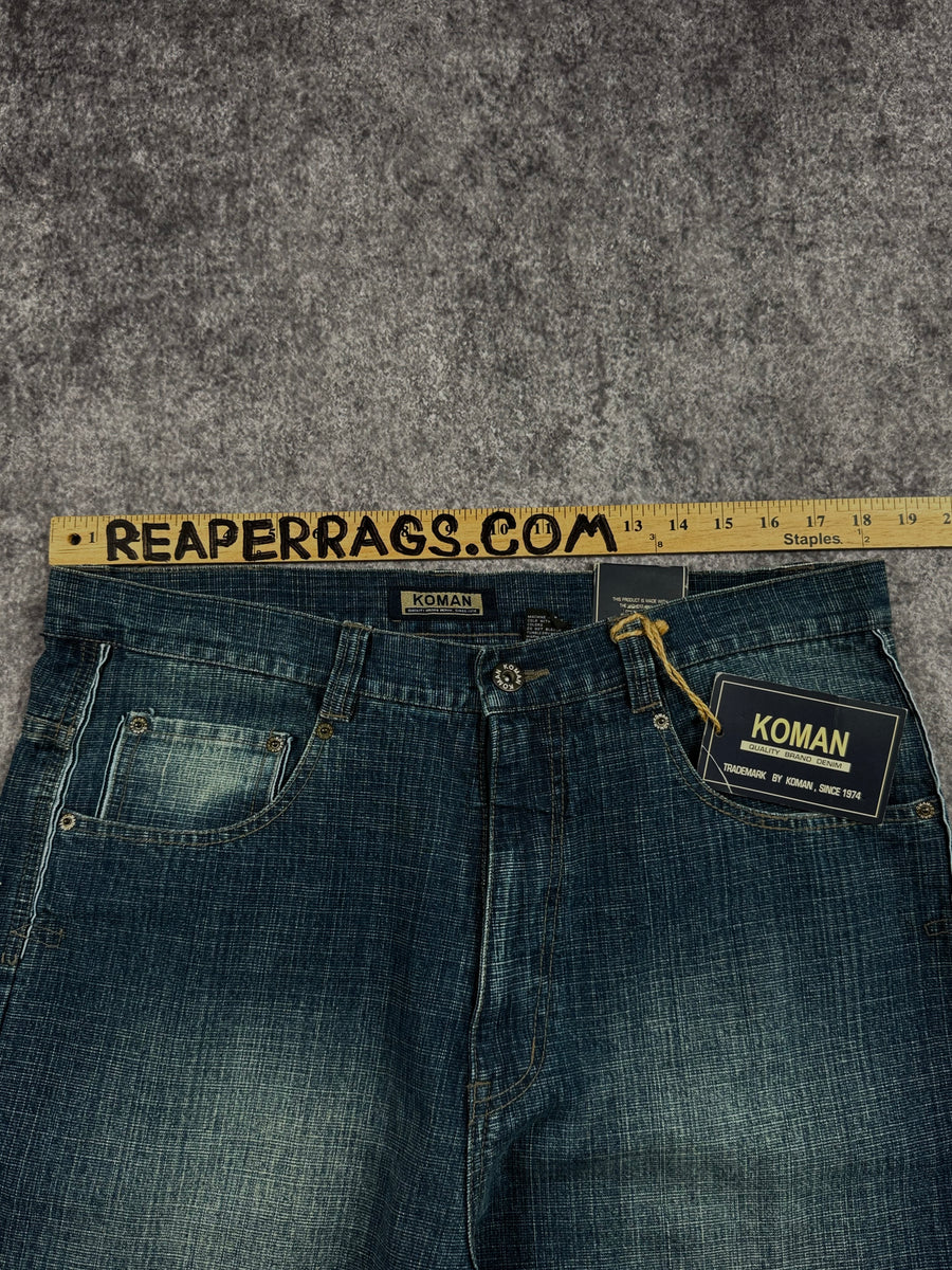 (rare) deadstock 2000s koman jeans (36x30)