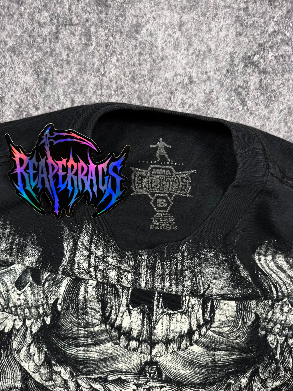 (RARE) 2000S MMA ELITE SHIRT (S)