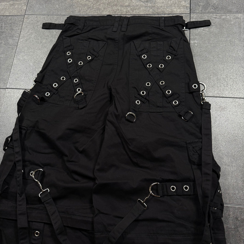 NWT 2000s Tripp NYC X-Strap Zip-Off Pant