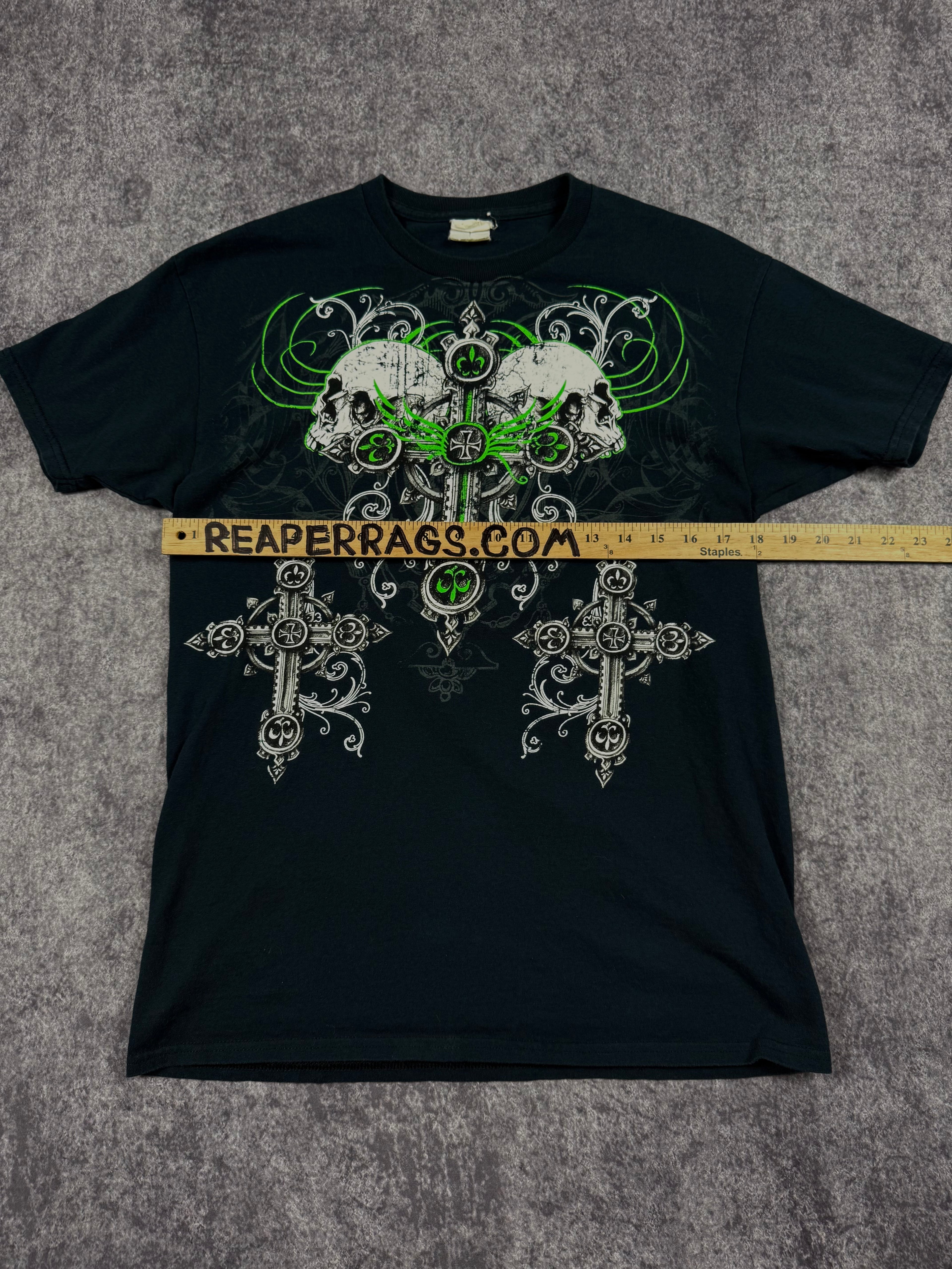 2000s skull shirt (S)