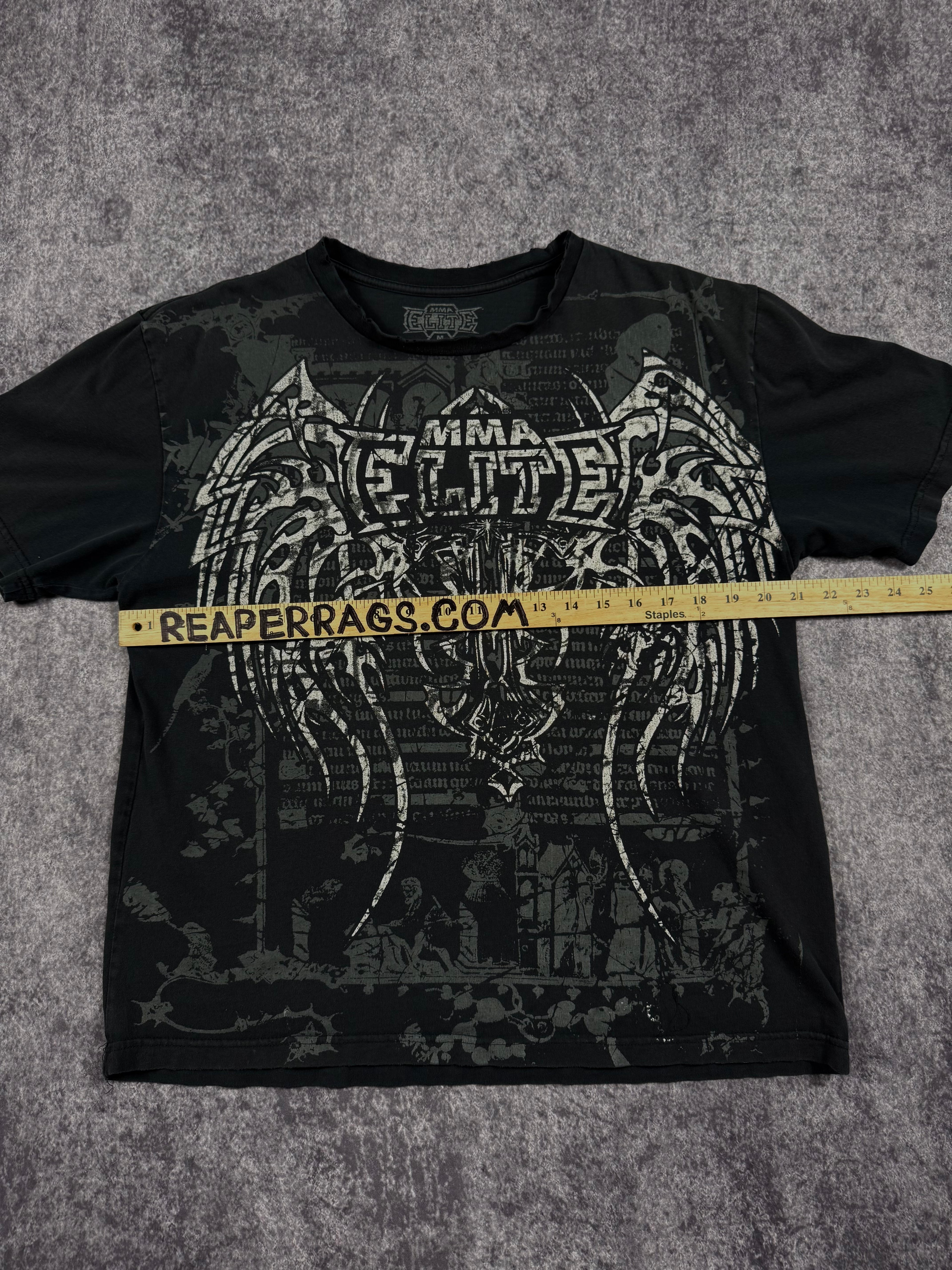 (rare) 2000s mma elite shirt (M)