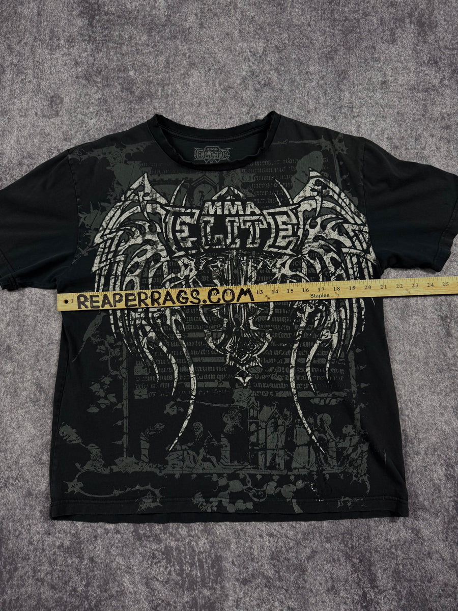 (rare) 2000s mma elite shirt (M)