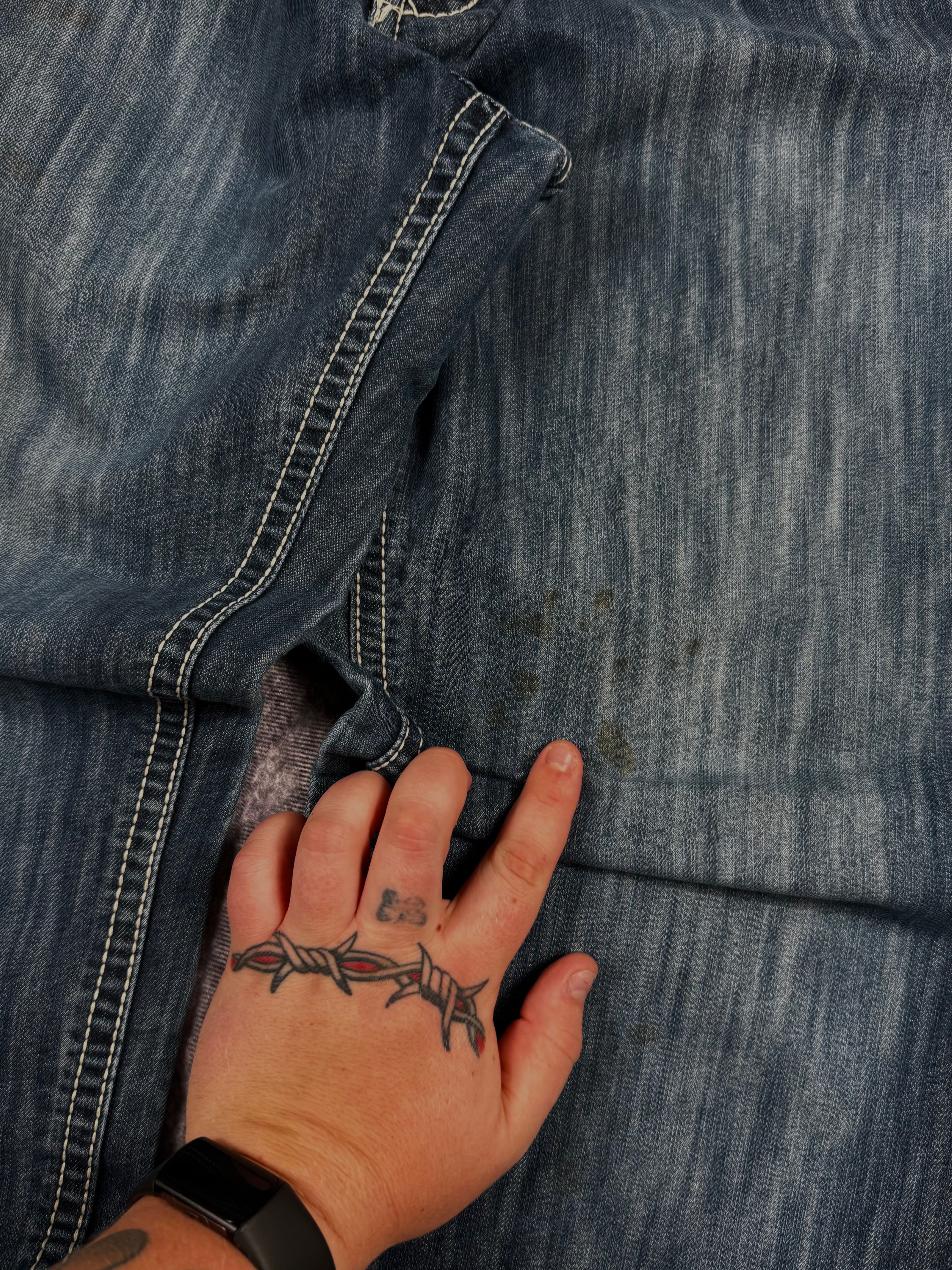 2000s southpole brown tan jeans (34x30)