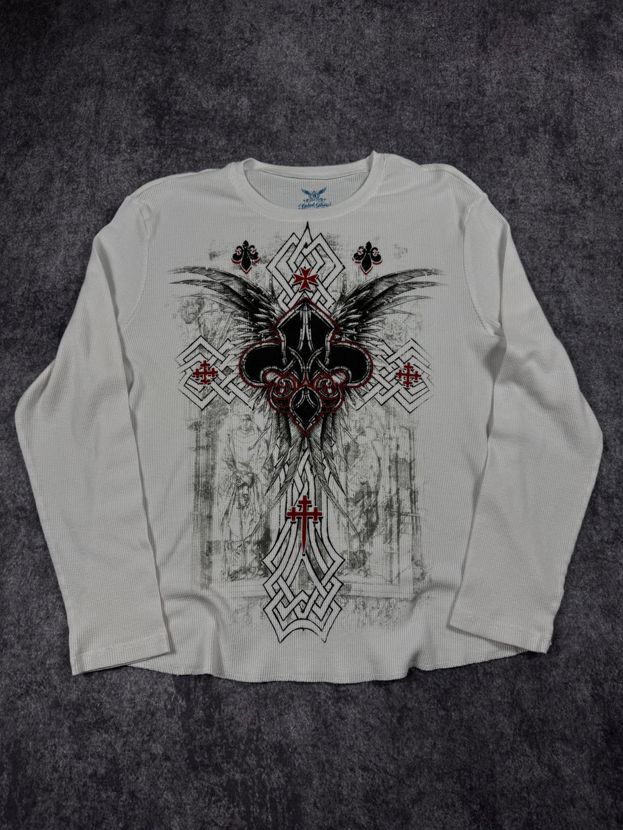 (rare) 2000s faded glory thermal (XL)