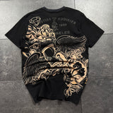 (rare) 2000s Christian Audigier Rhinestone Shirt (M)