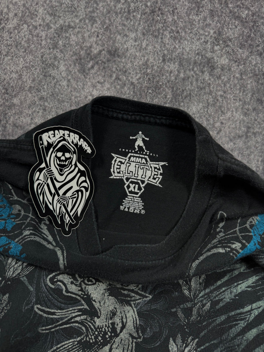 (rare) 2000s mma elite shirt (XL)