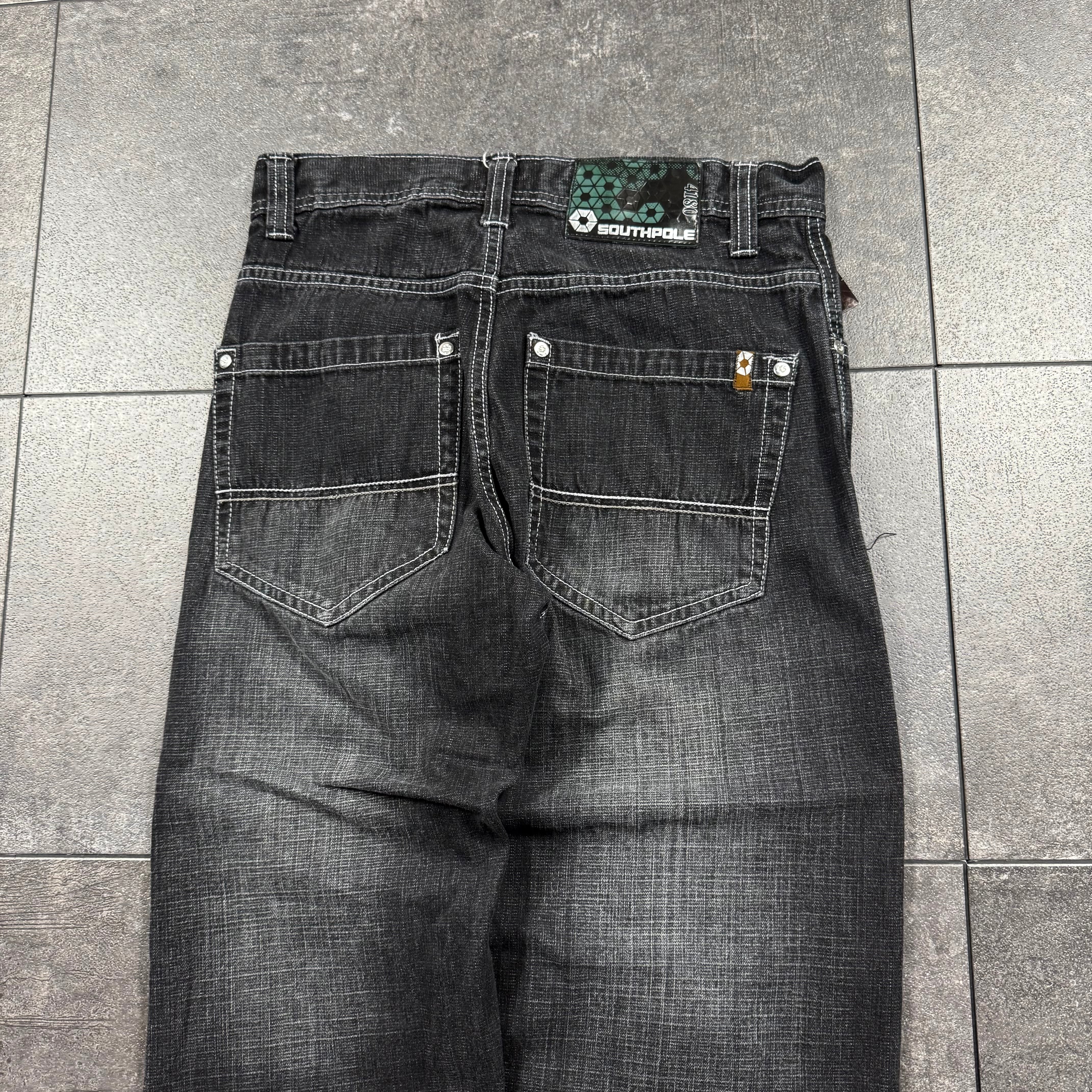 2000s Southpole Brown Tab Jeans (30x28)