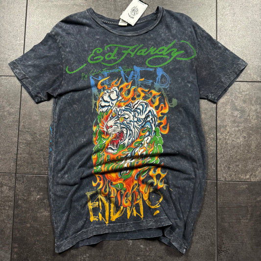 Y2K Mallgoth Ed Hardy Tshirt (S)