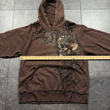 2000s Archaic Skull Hoodie (M)