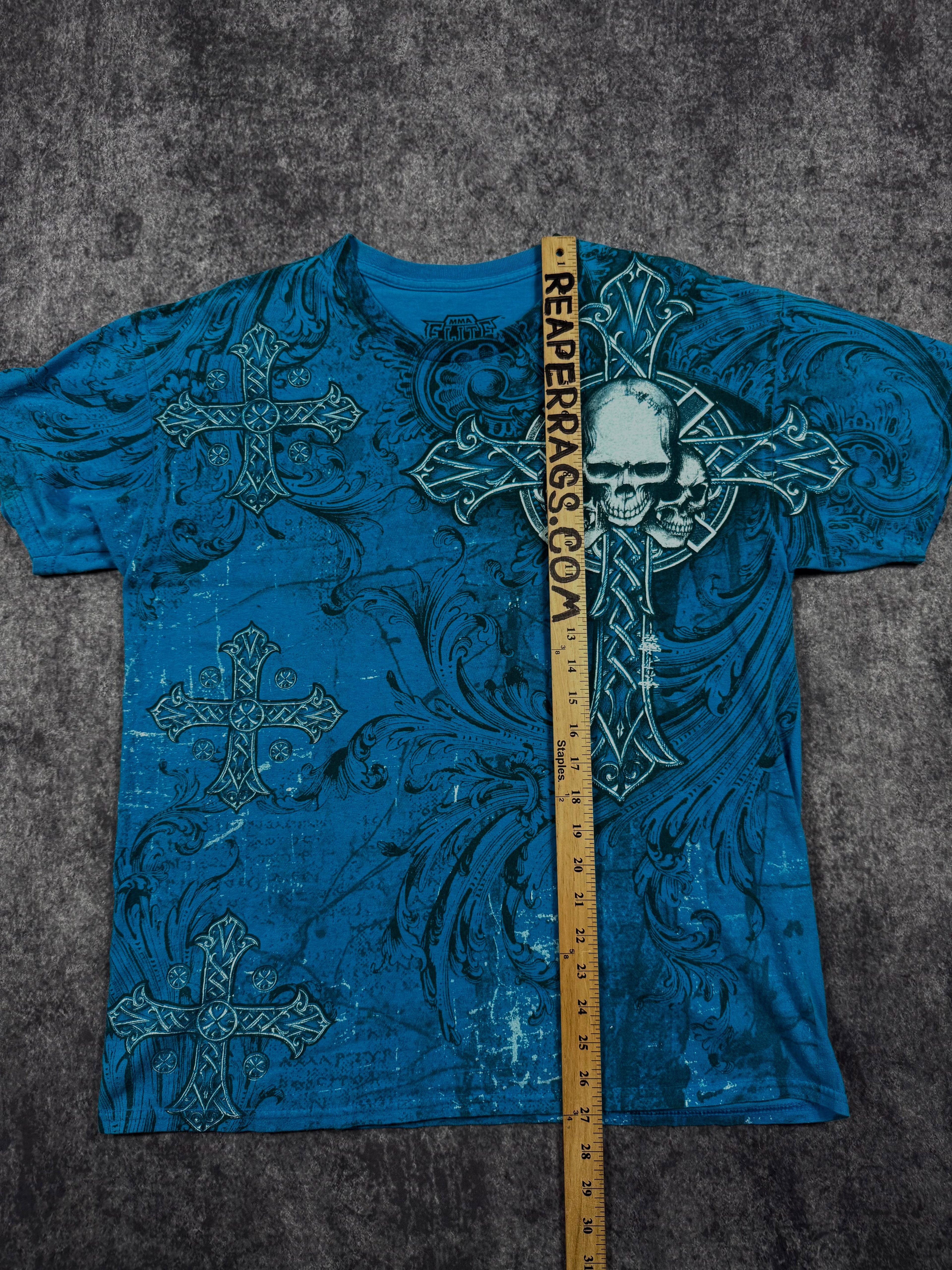 (rare) 2000s mma elite shirt (L)