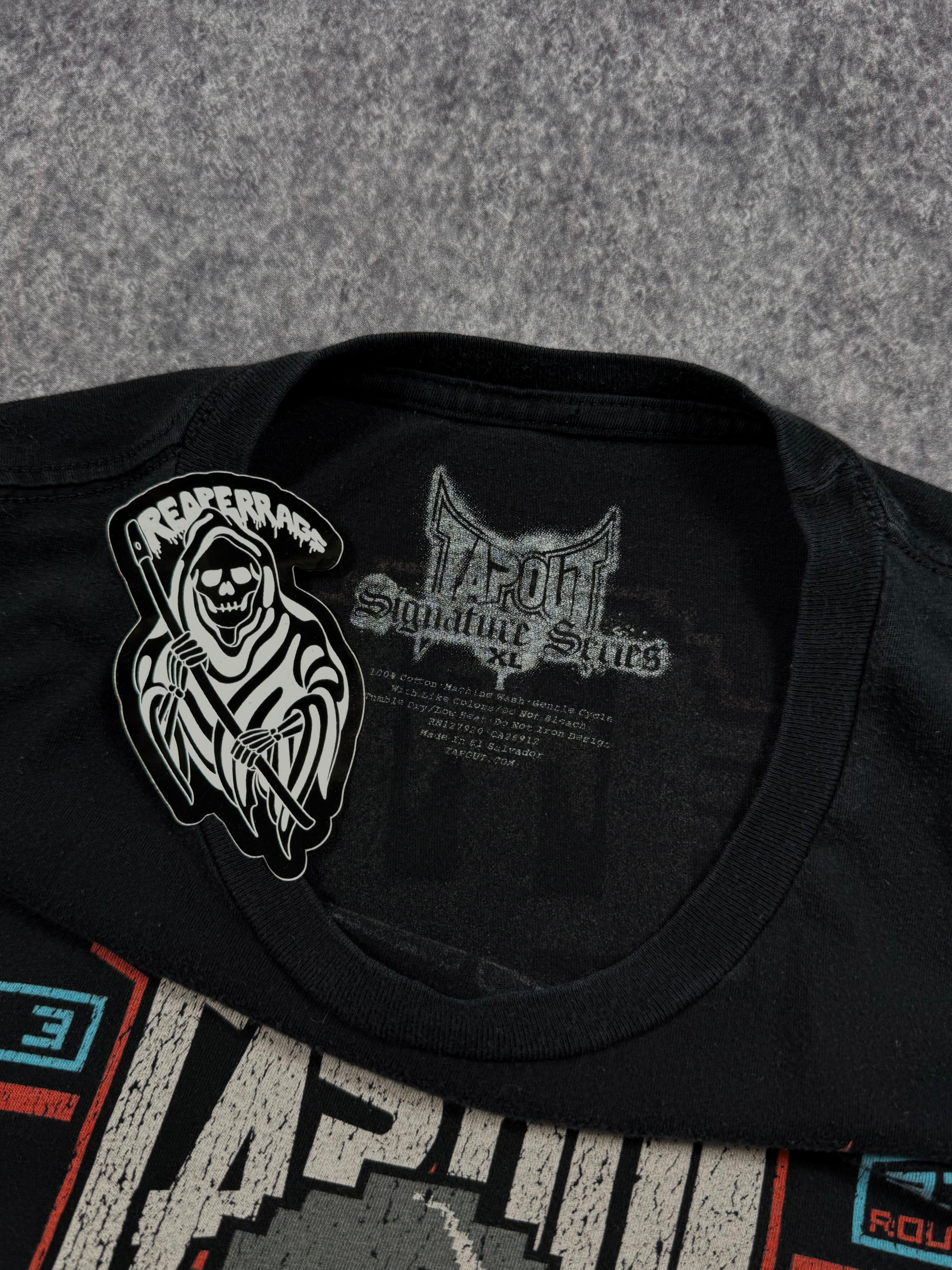 (rare) 2000s tapout signature series x kimbo slice shirt (XL)
