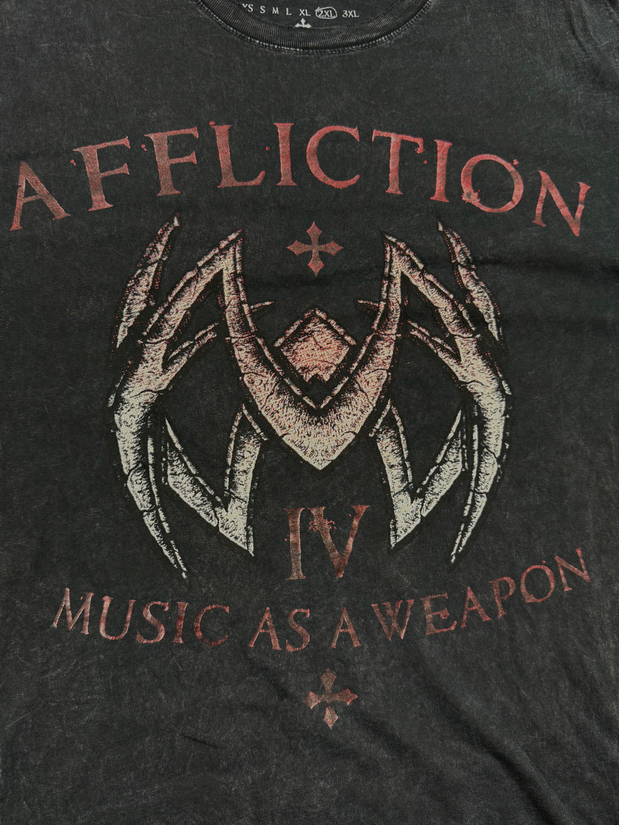 (rare) 2000s affliction chrome shirt (XL)