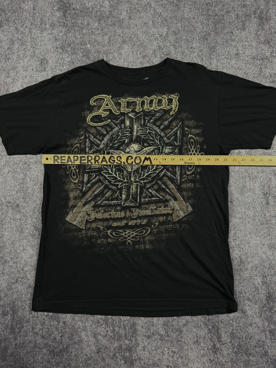 2000s army shirt (L)