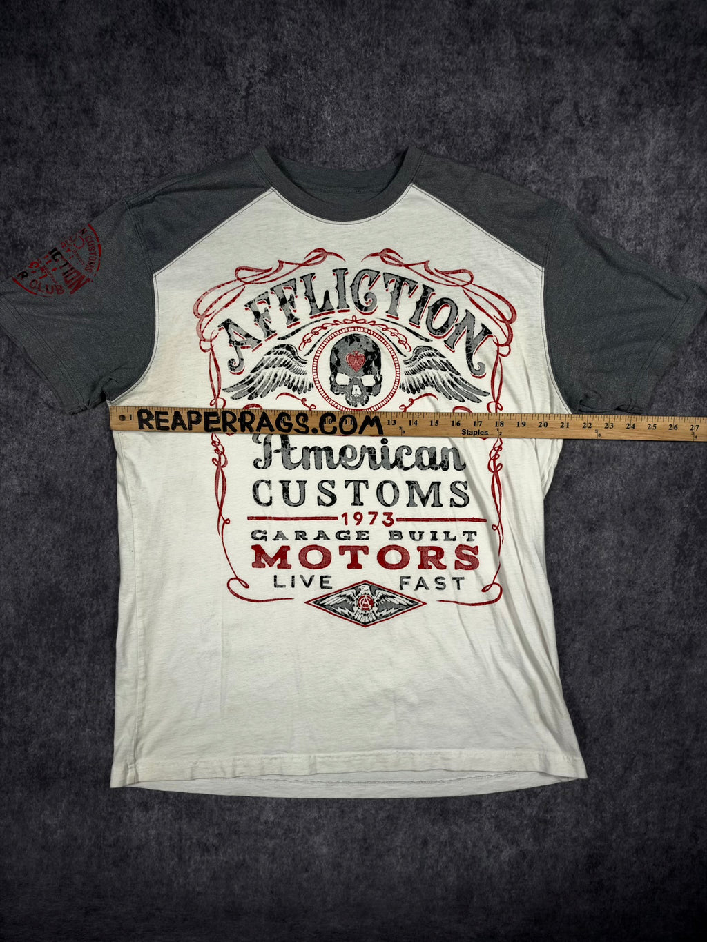 2000s AFFLICTION SHIRT (L)