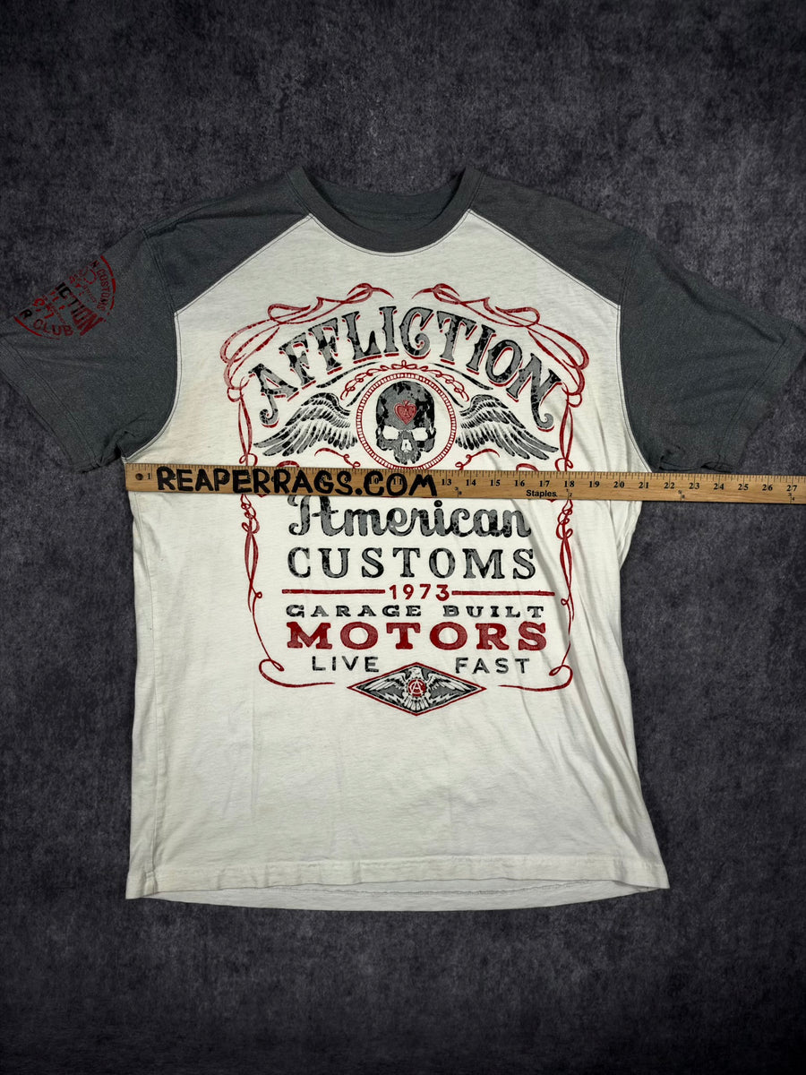 2000s AFFLICTION SHIRT (L)