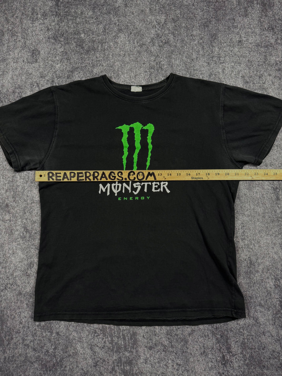 (rare) 2000s monster energy shirt (L)