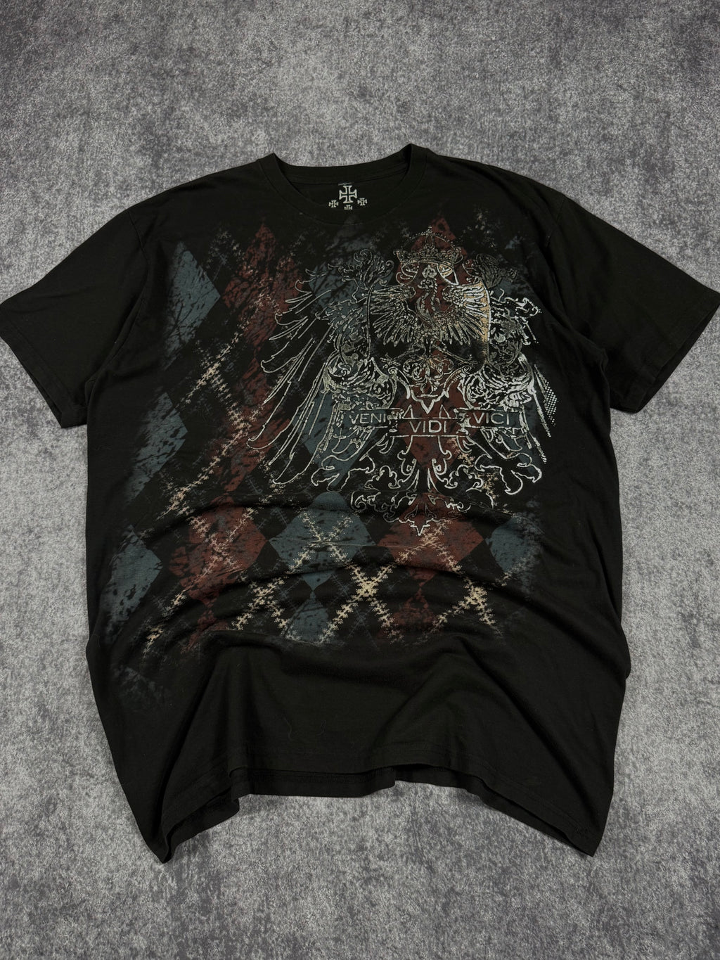 (rare) 2000s xzavier chrome shirt (XL)