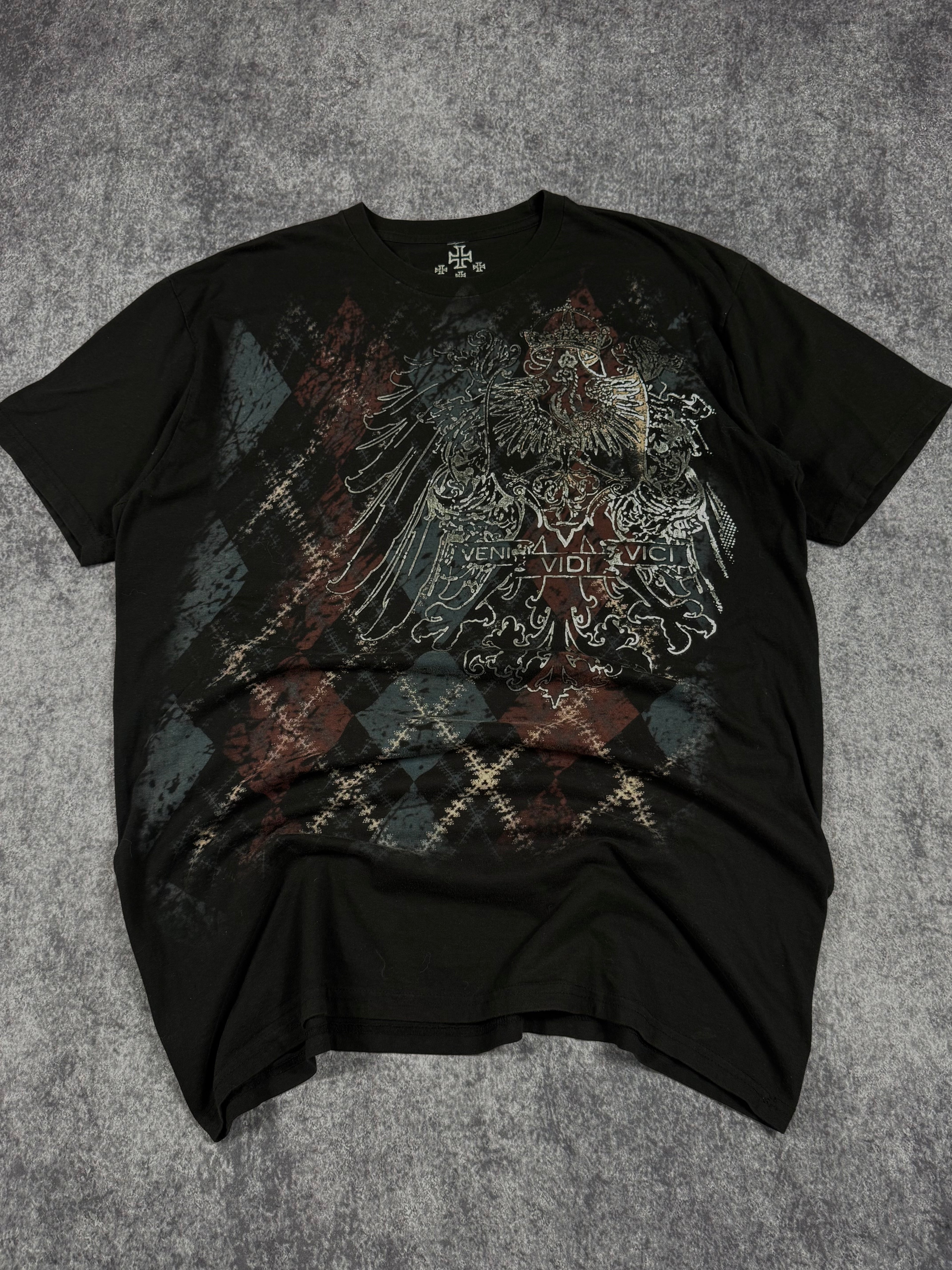 (rare) 2000s xzavier chrome shirt (XL)