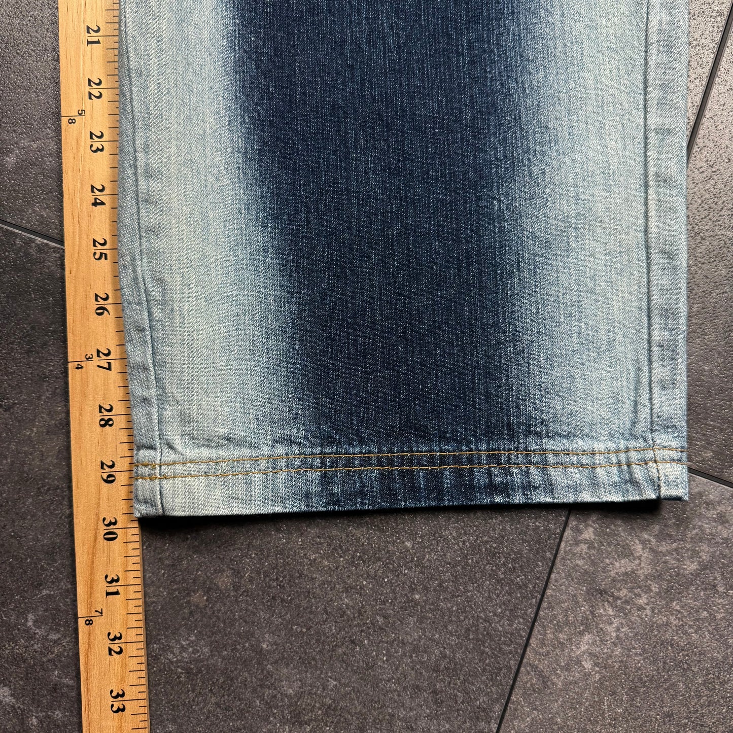 Y2K Deadstock NOIZ Wide Leg Baggy Jeans (34x30)