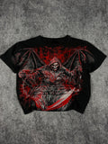 (rare) 2000s grim reaper shirt (L)