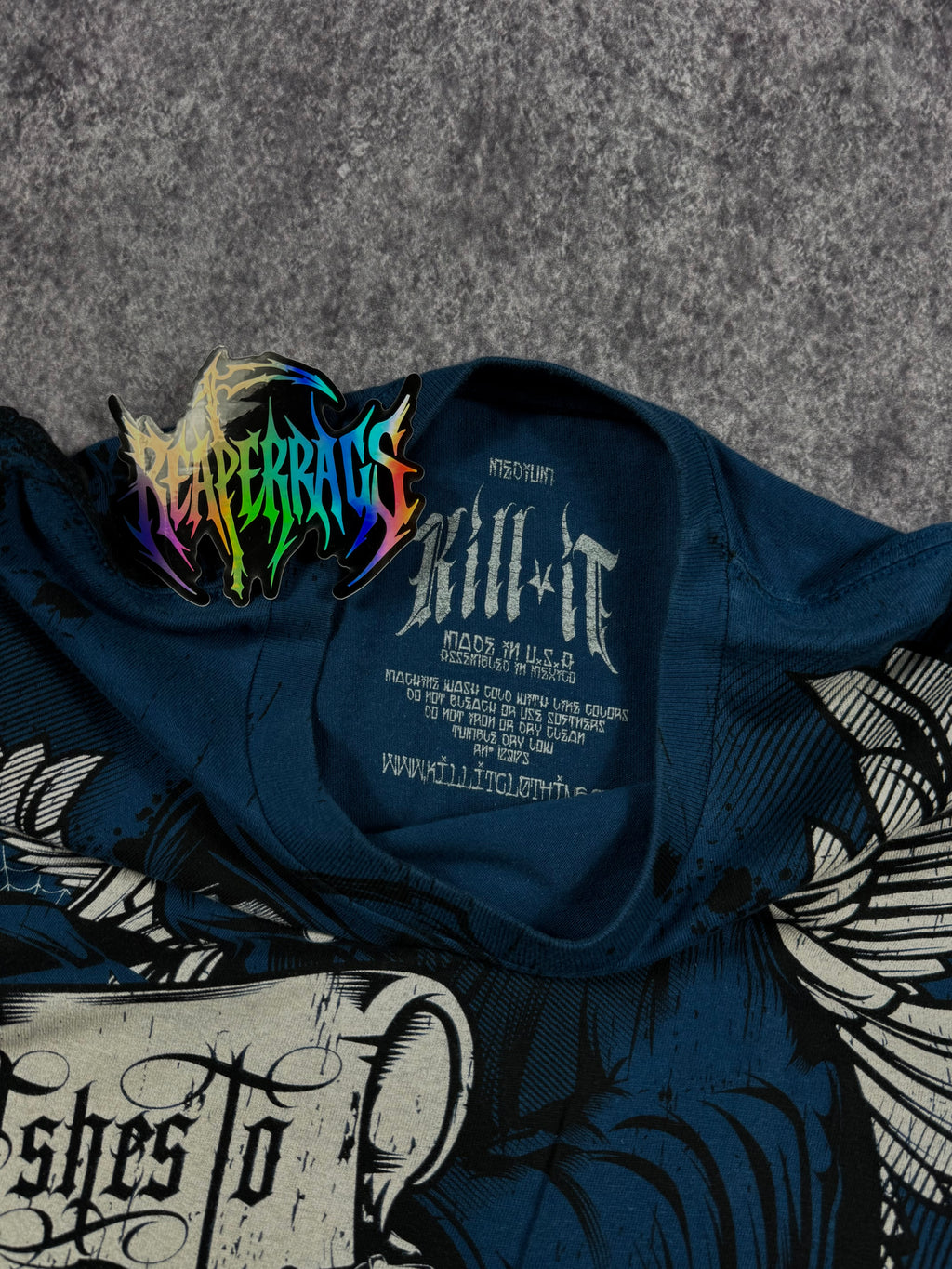 (rare) 2000s kill it shirt (M)