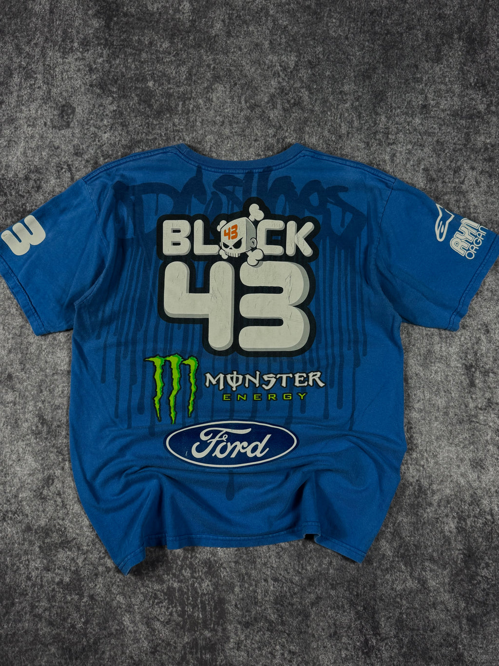 (rare) 2000s monster energy x dc shoes x ken block shirt (M)