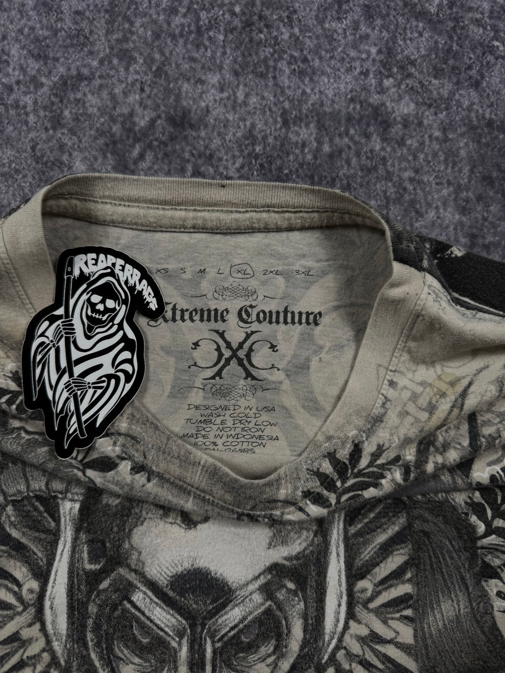 (rare) 2000s xtreme couture shirt (XL)