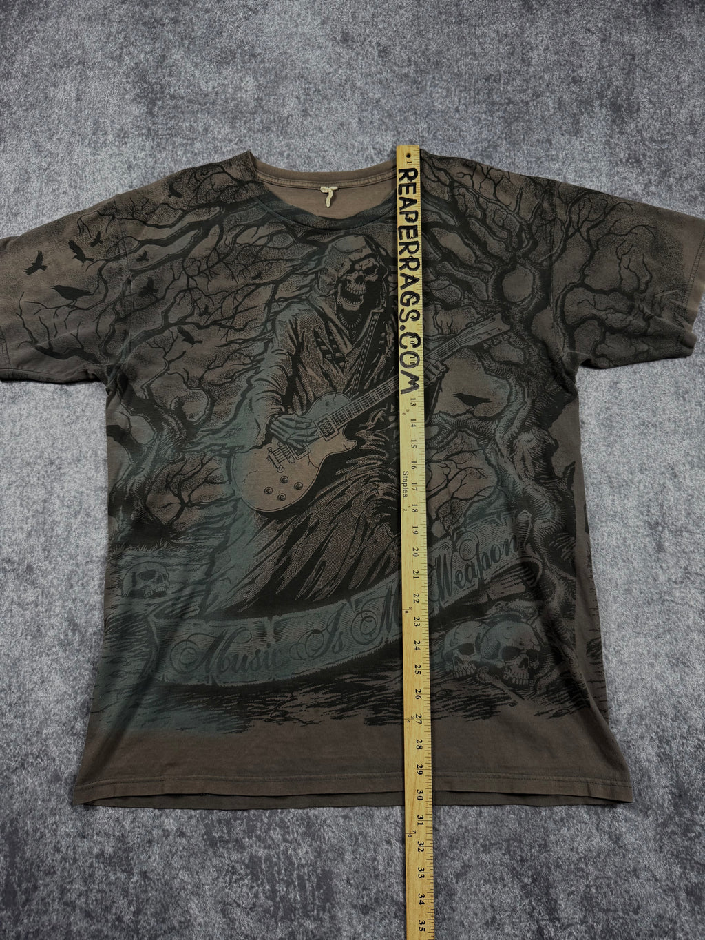 2000s grim reaper shirt (L)