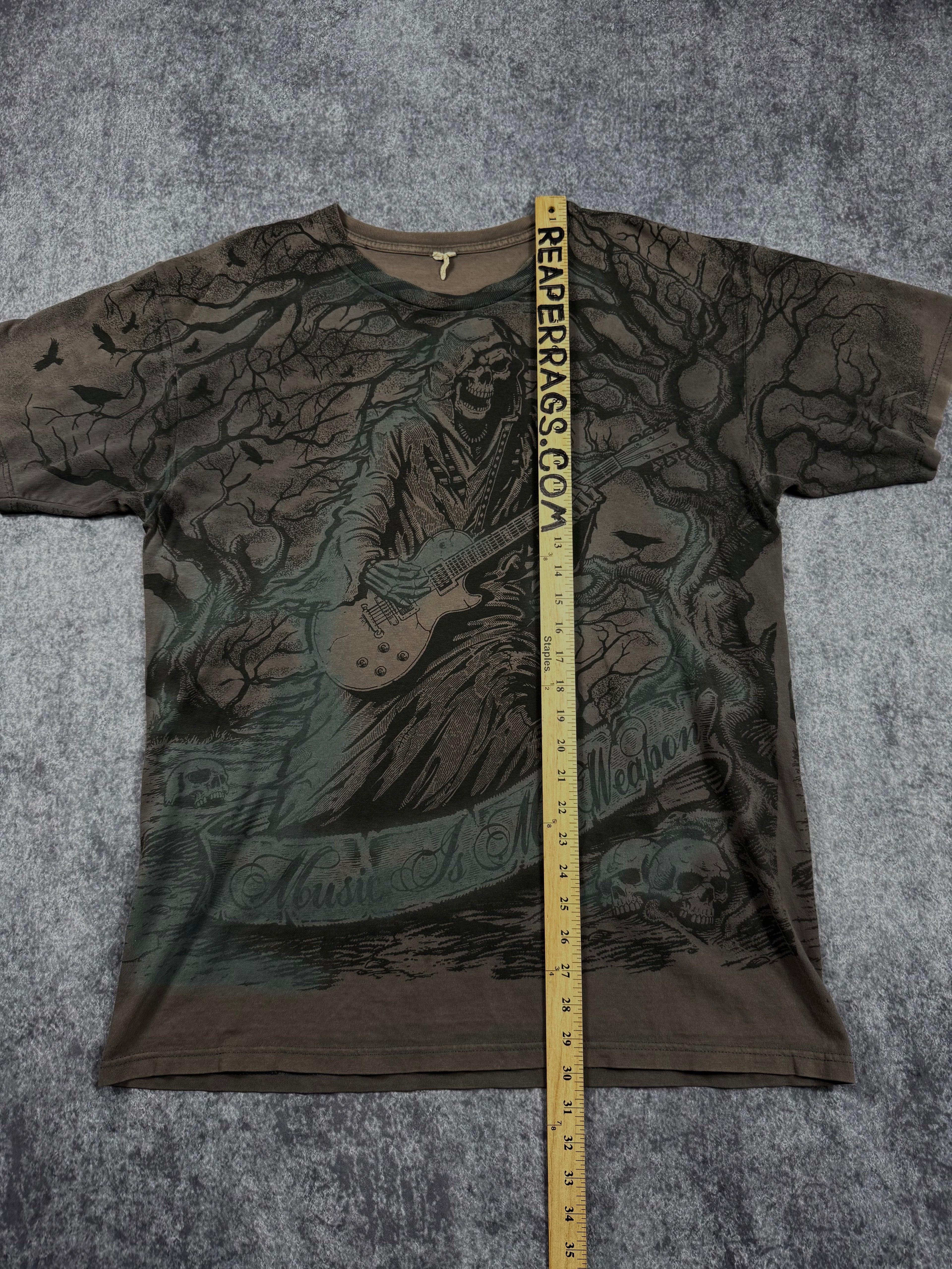 2000s grim reaper shirt (L)