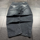 2000s Southpole Green Tab Jeans (36x29)