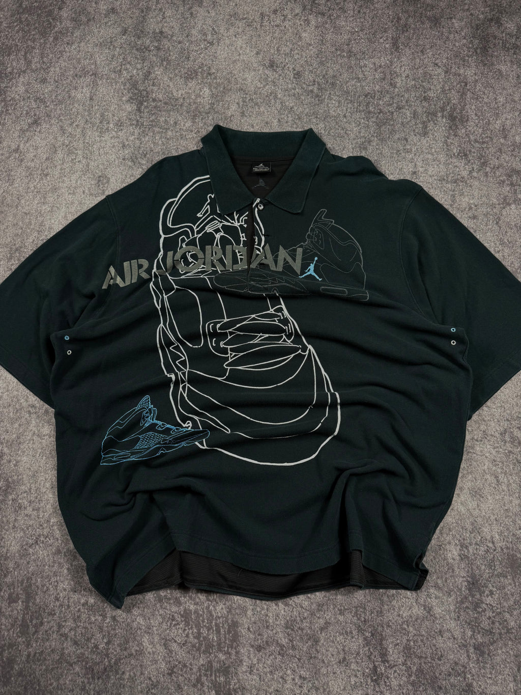 (rare) 2000s air jordan polo (XXXXL)