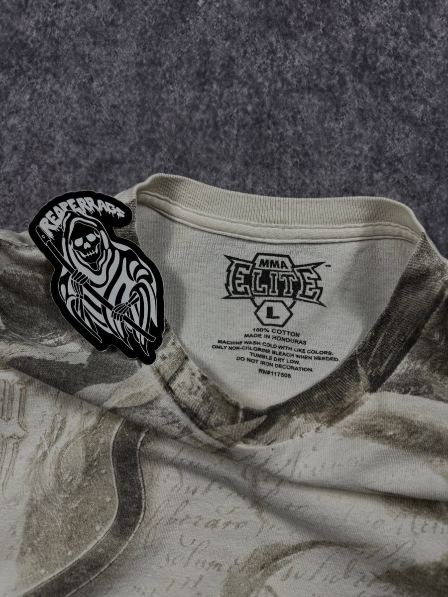 (rare) 2000s mma elite shirt (L)