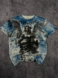 (rare) 2000s affliction chrome shirt (M)