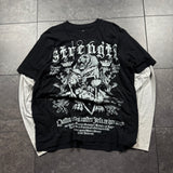 2000s No Boundaries Layered Shirt (L)