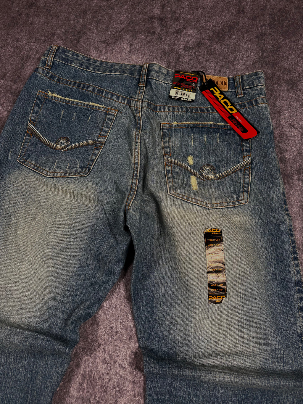 (rare) deadstock 2000s paco jeans (38x32)