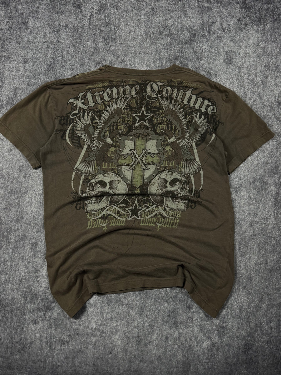 (rare) 2000s xtreme couture shirt (L)
