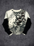 (GRAIL) 2000s MMA ELITE LAYERED SHIRT (S)