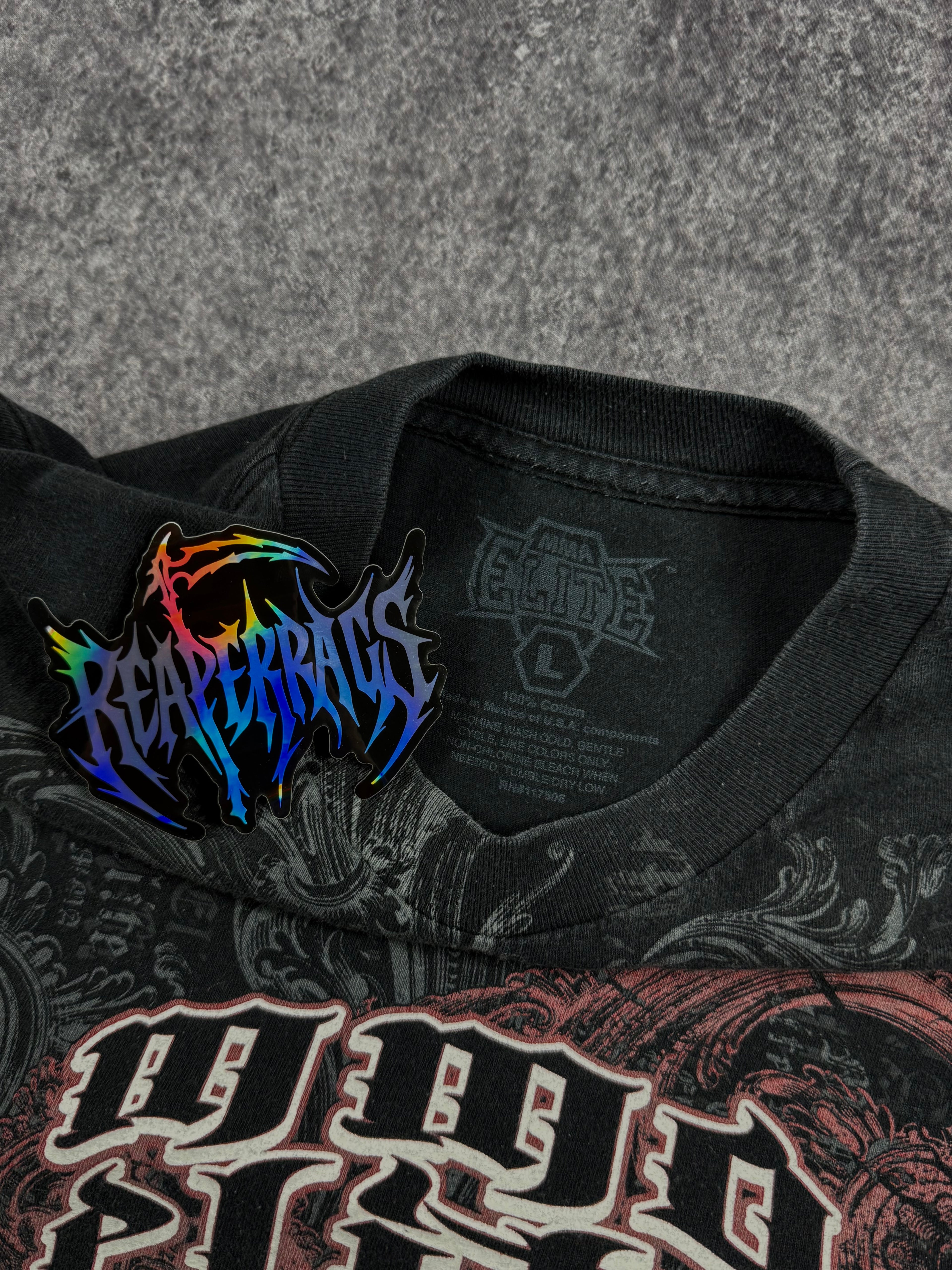 (rare) 2000s mma elite shirt (L)