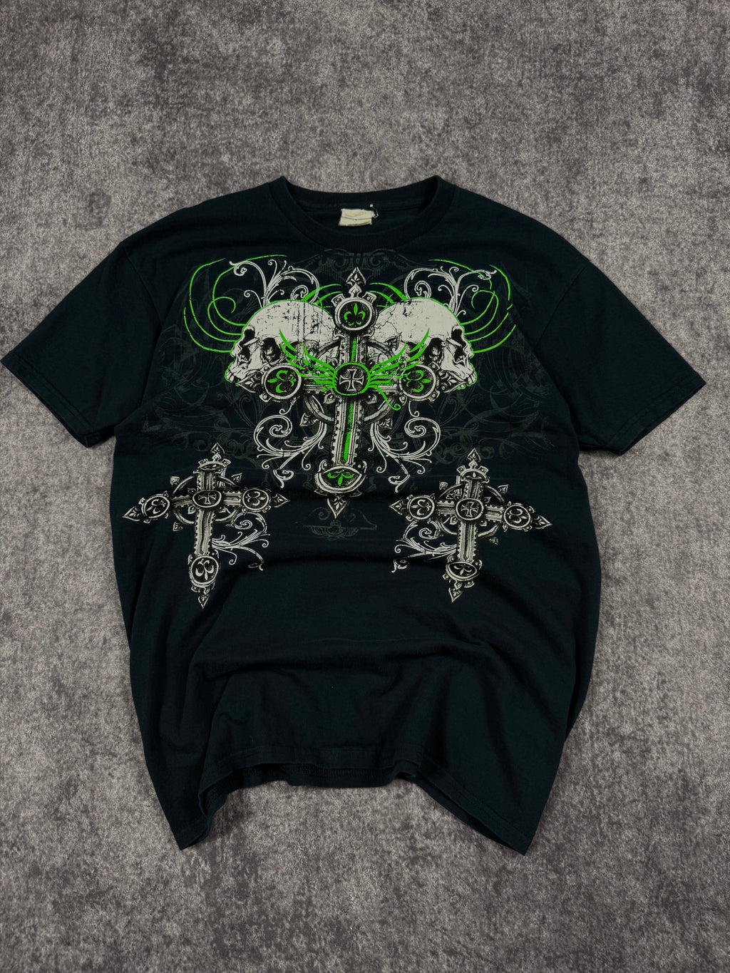 2000s skull shirt (S)