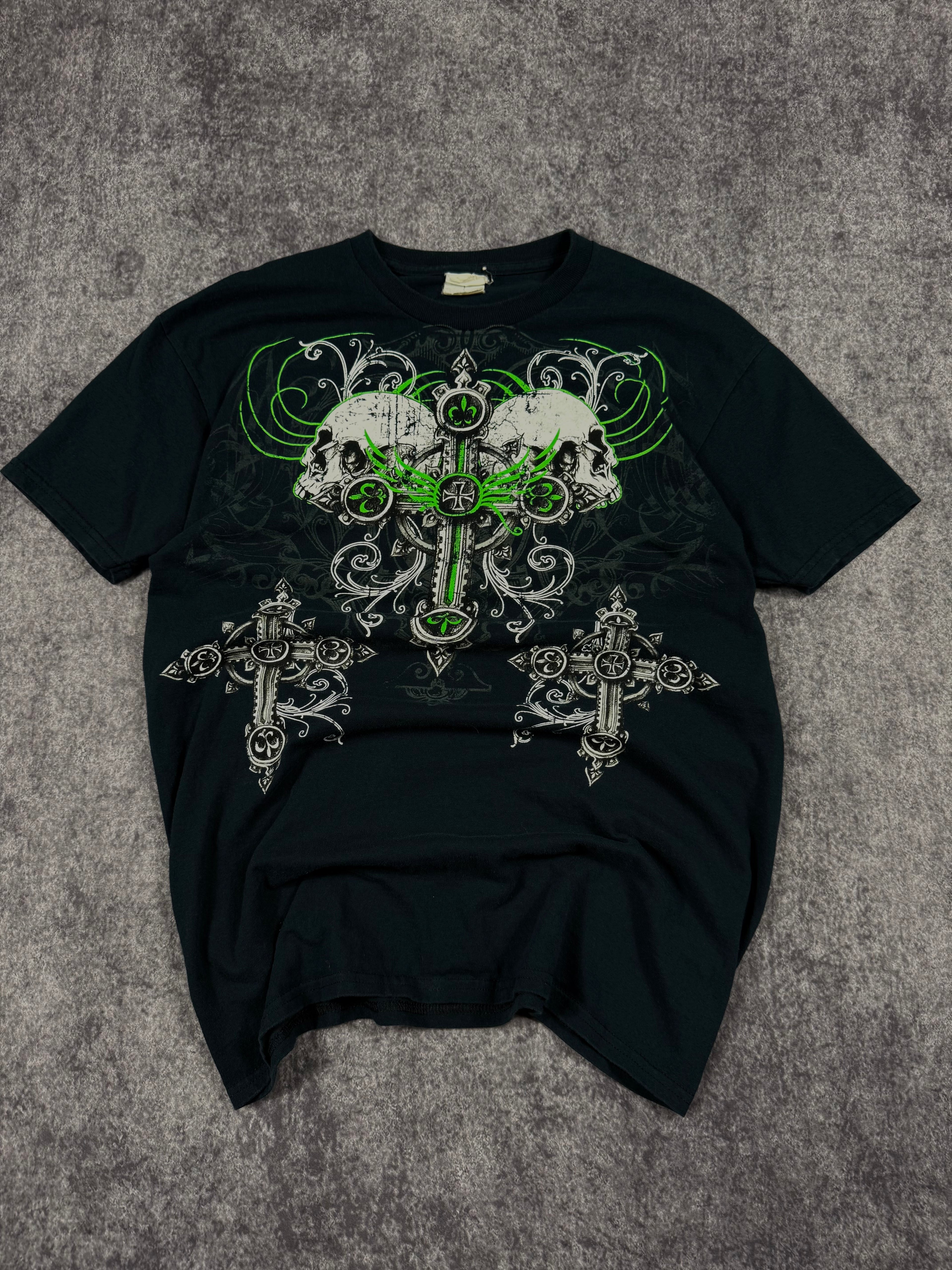 2000s skull shirt (S)