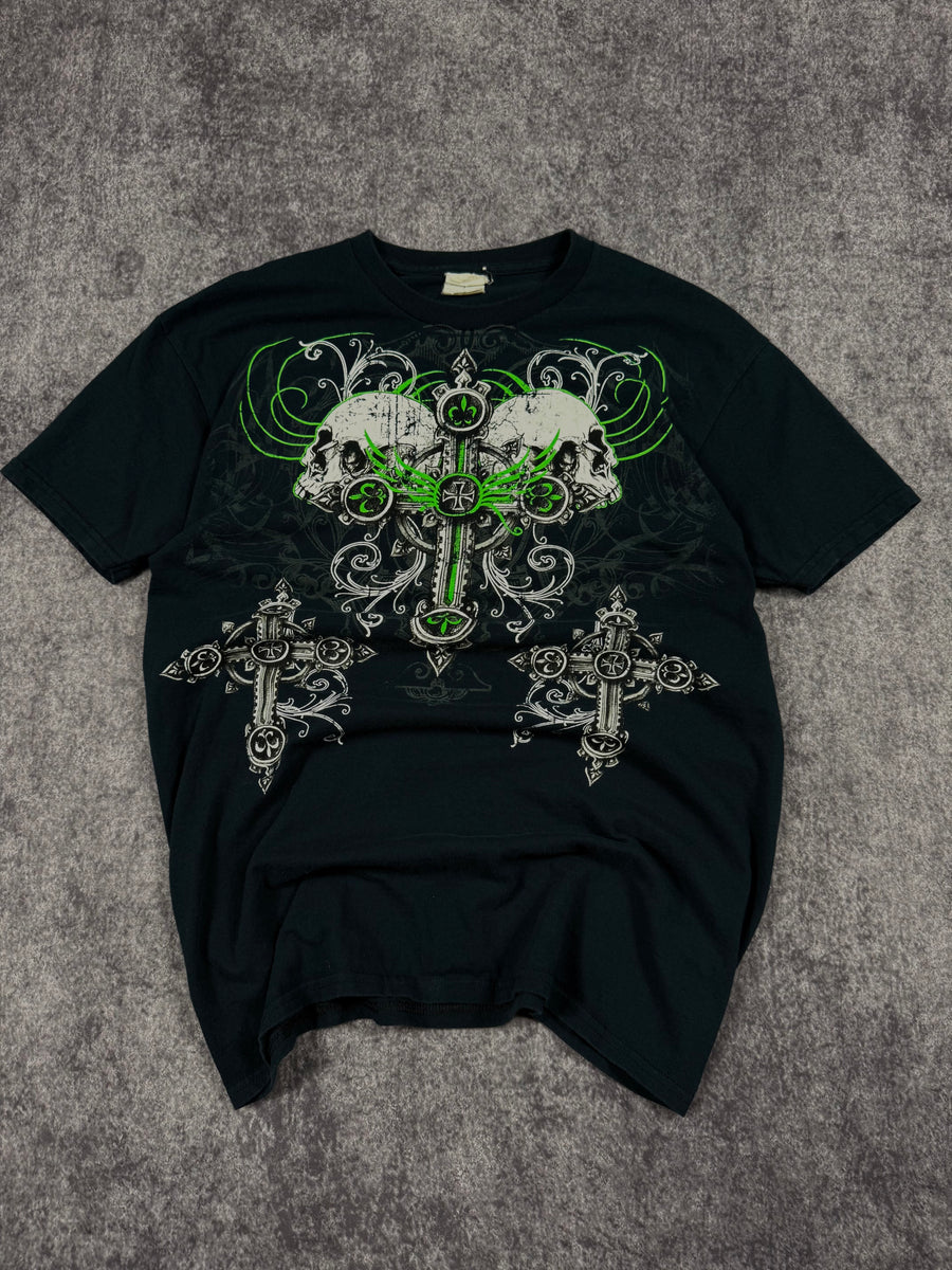 2000s skull shirt (S)
