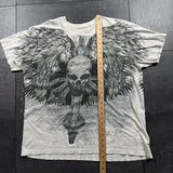 (rare) 2000s Xzavier Rhinestone Shirt (XL)